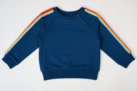 Retro Stripe Sweatshirt
