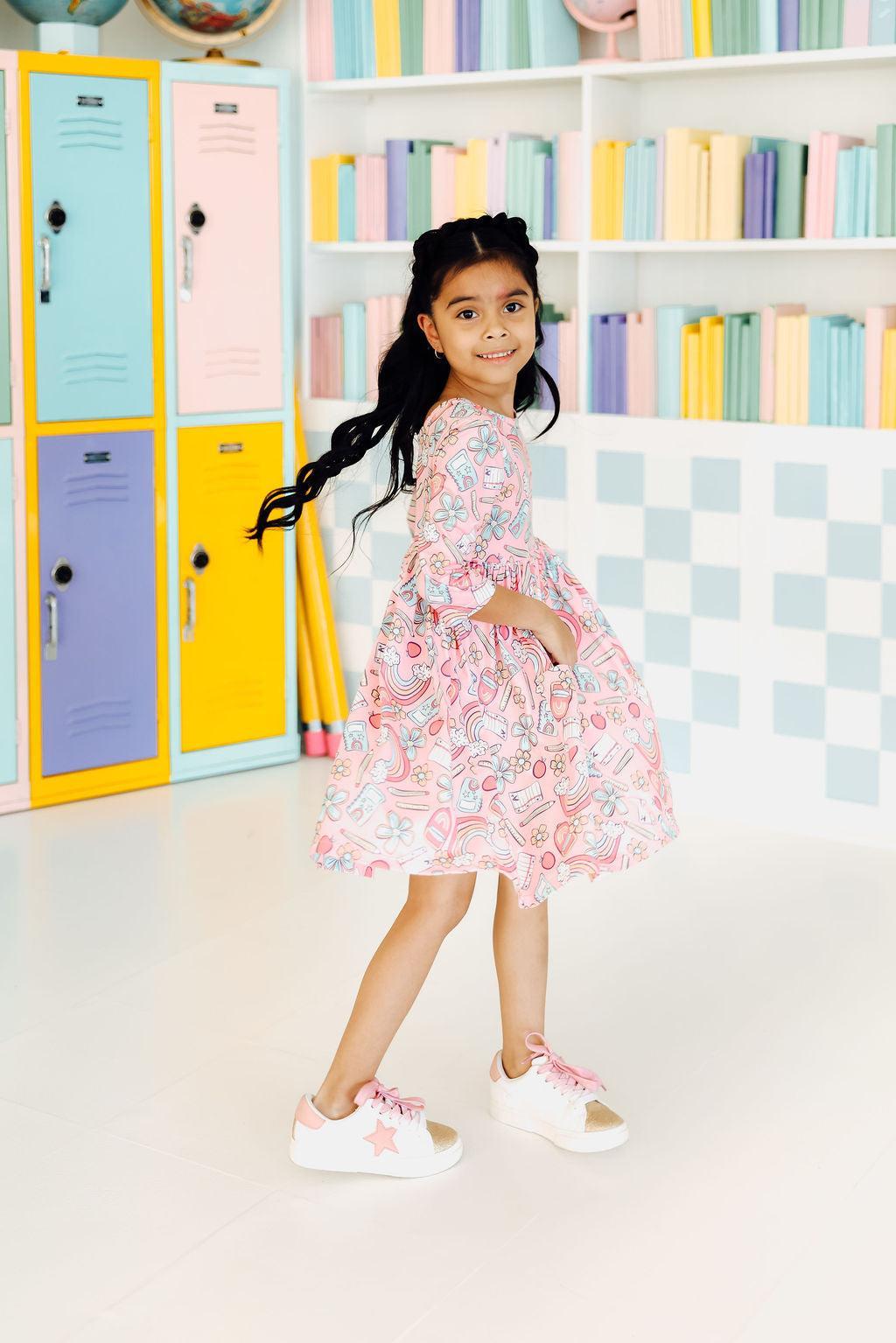 Dream Big Little One Pocket Twirl Dress