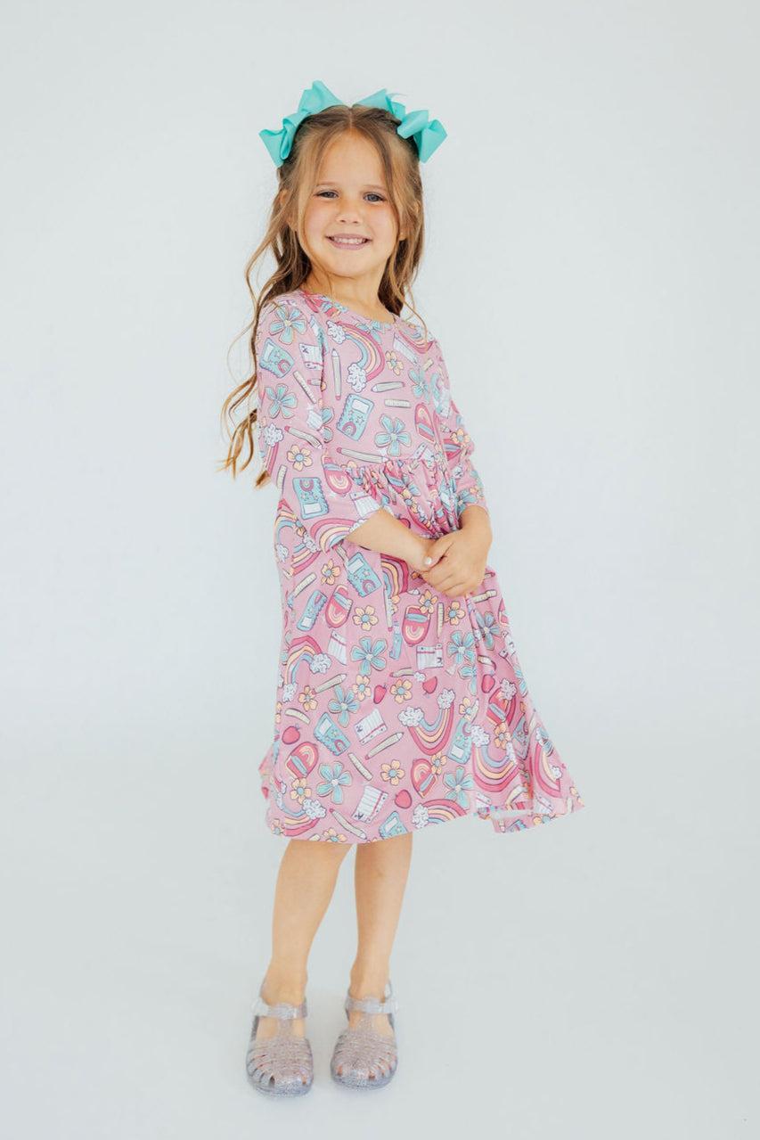 Dream Big Little One Pocket Twirl Dress