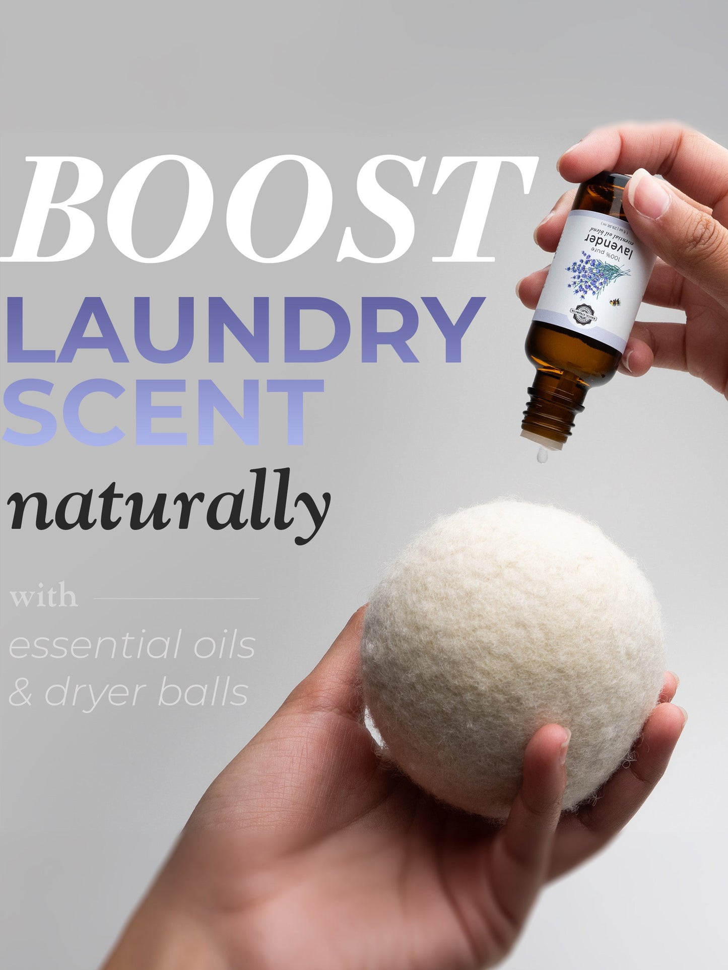 Jumbo Wool Dryer Balls ( 3 pack )