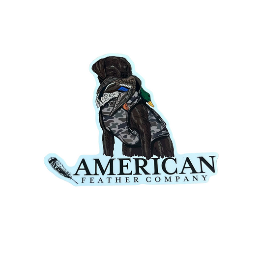 Duck Dog Sticker