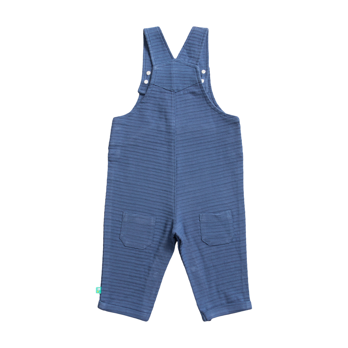 Charming Cord Striped Dungaree Set for Toddlers