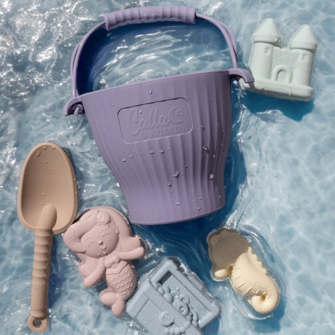 Mermaid's Cove Silicone Beach Toy Set