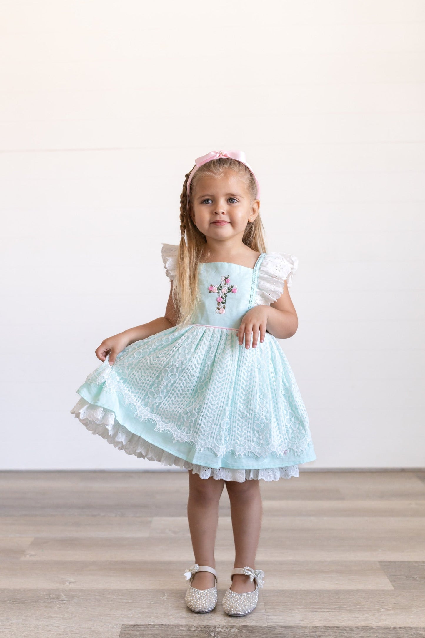 Vintage Cross Dress or Tunic Set ~ Mint