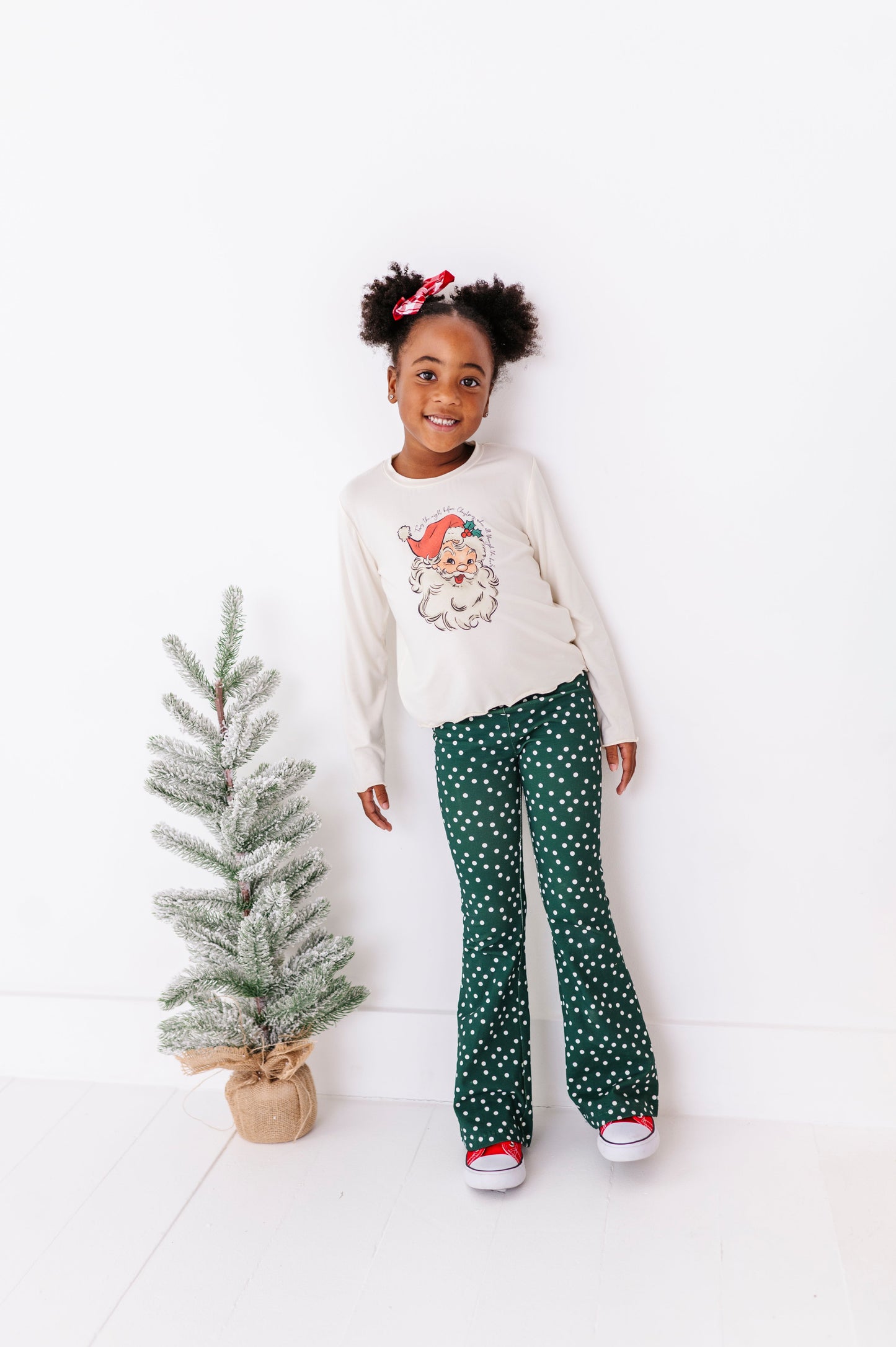 Jolly Santa | Bamboo Long Sleeve Shirt