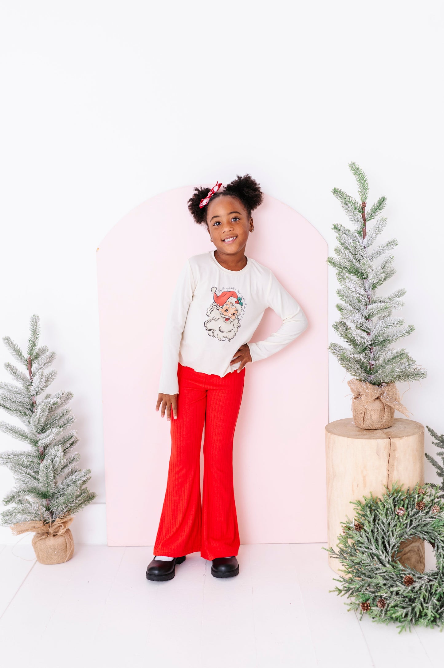 Jolly Santa | Bamboo Long Sleeve Shirt