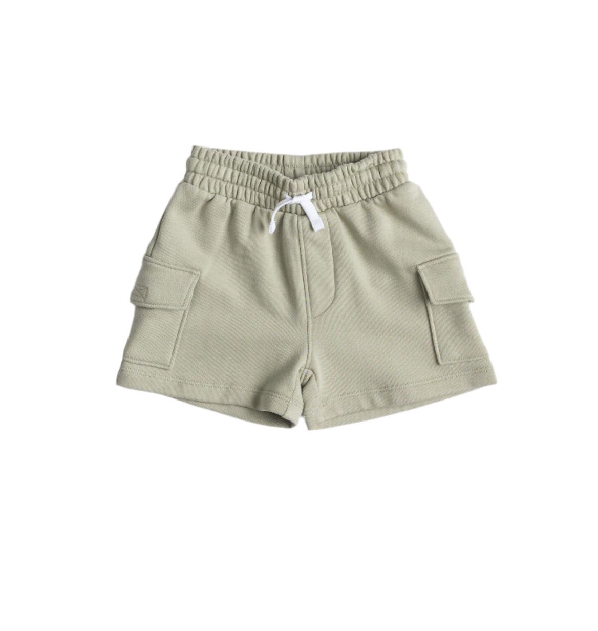 Baby Cargo Sweatshort - Green