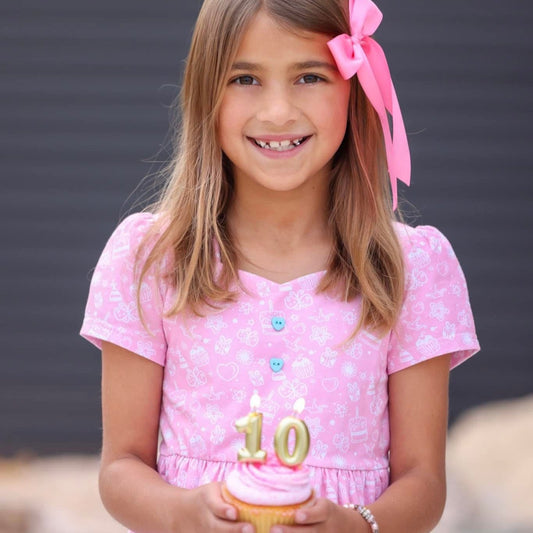 Birthday Girl Tunic Set (choice of bottoms)