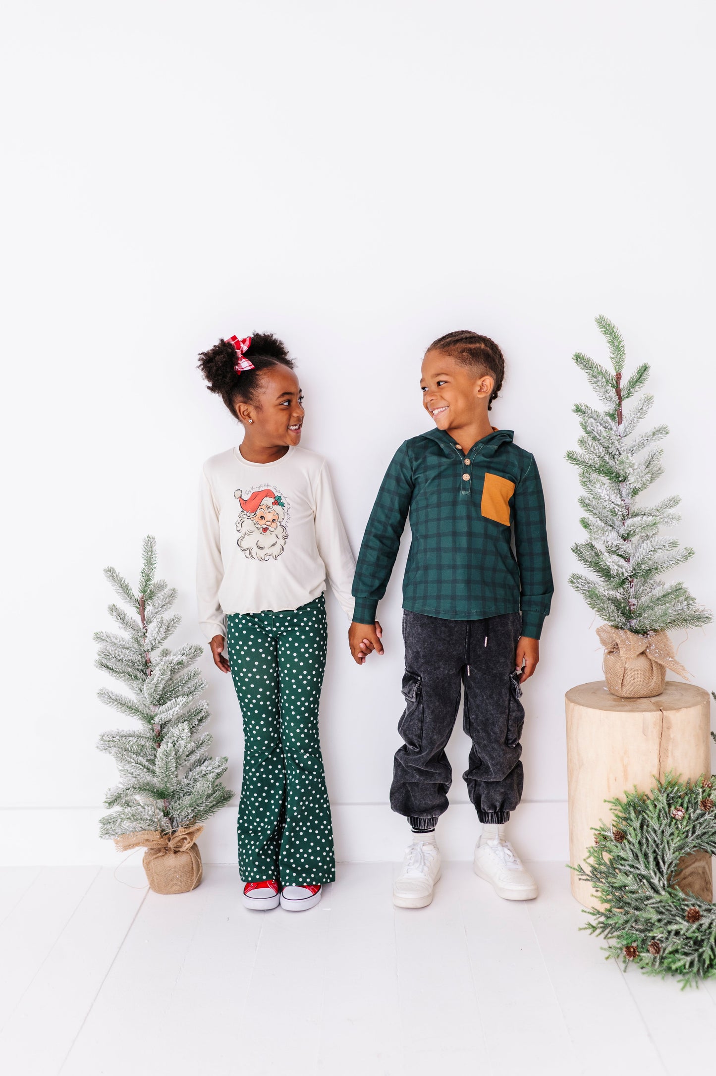 Jolly Santa | Bamboo Long Sleeve Shirt