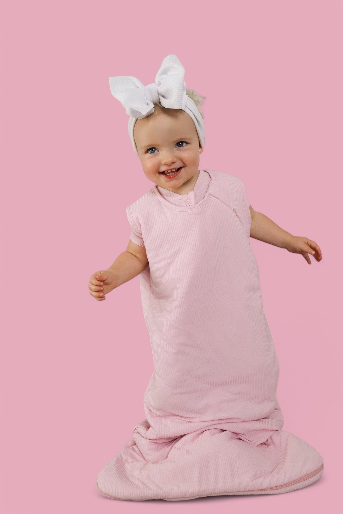 PINK ROSE RIB DREAM SLEEP SACK