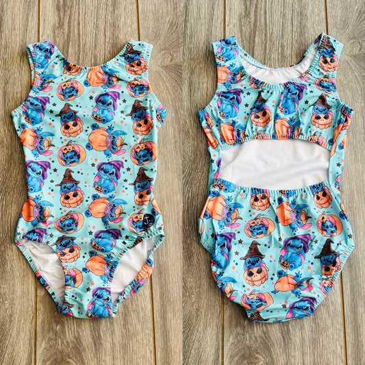 Stitch or Treat Halloween Leotard