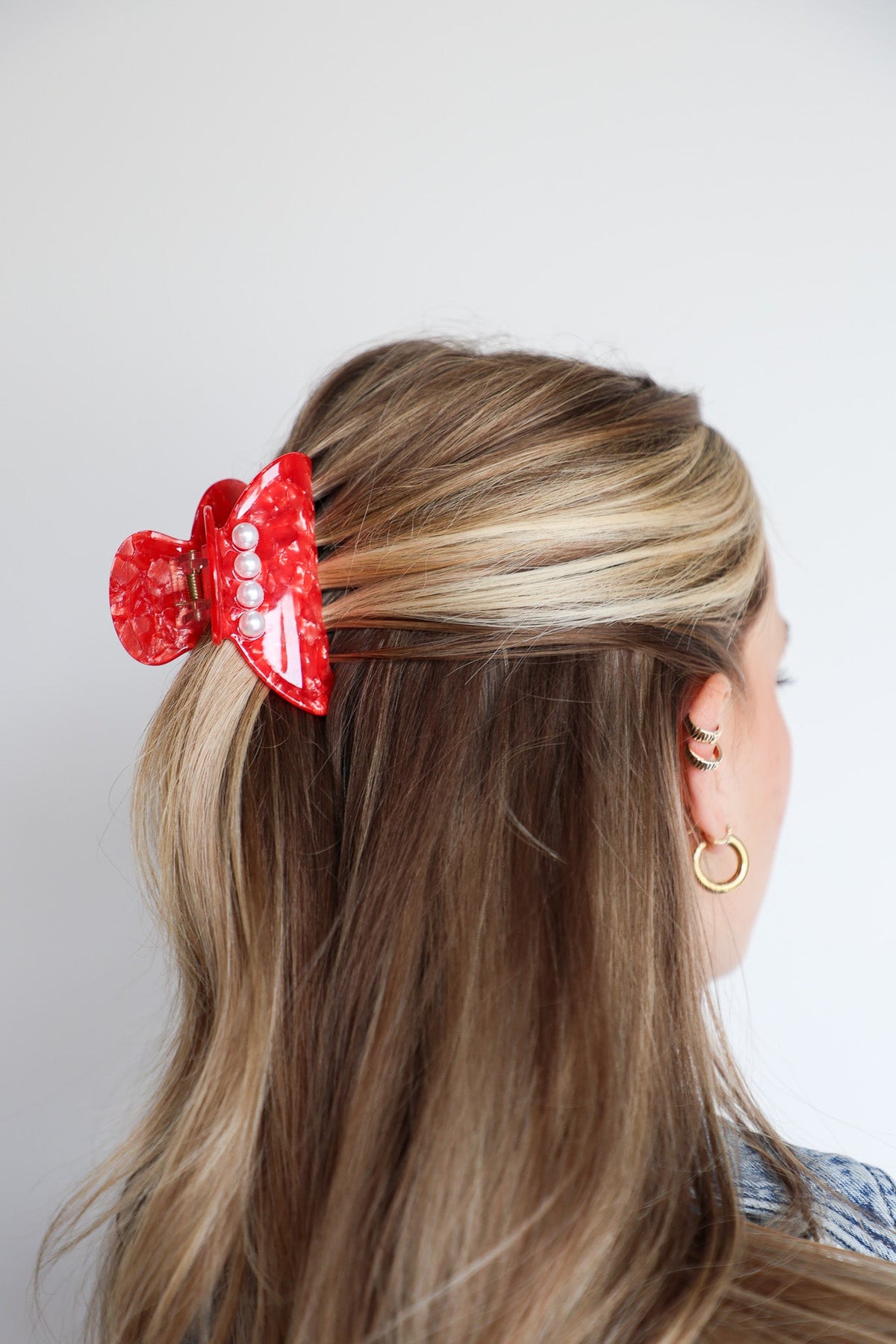 TORTOISE RED PEARL CLAW