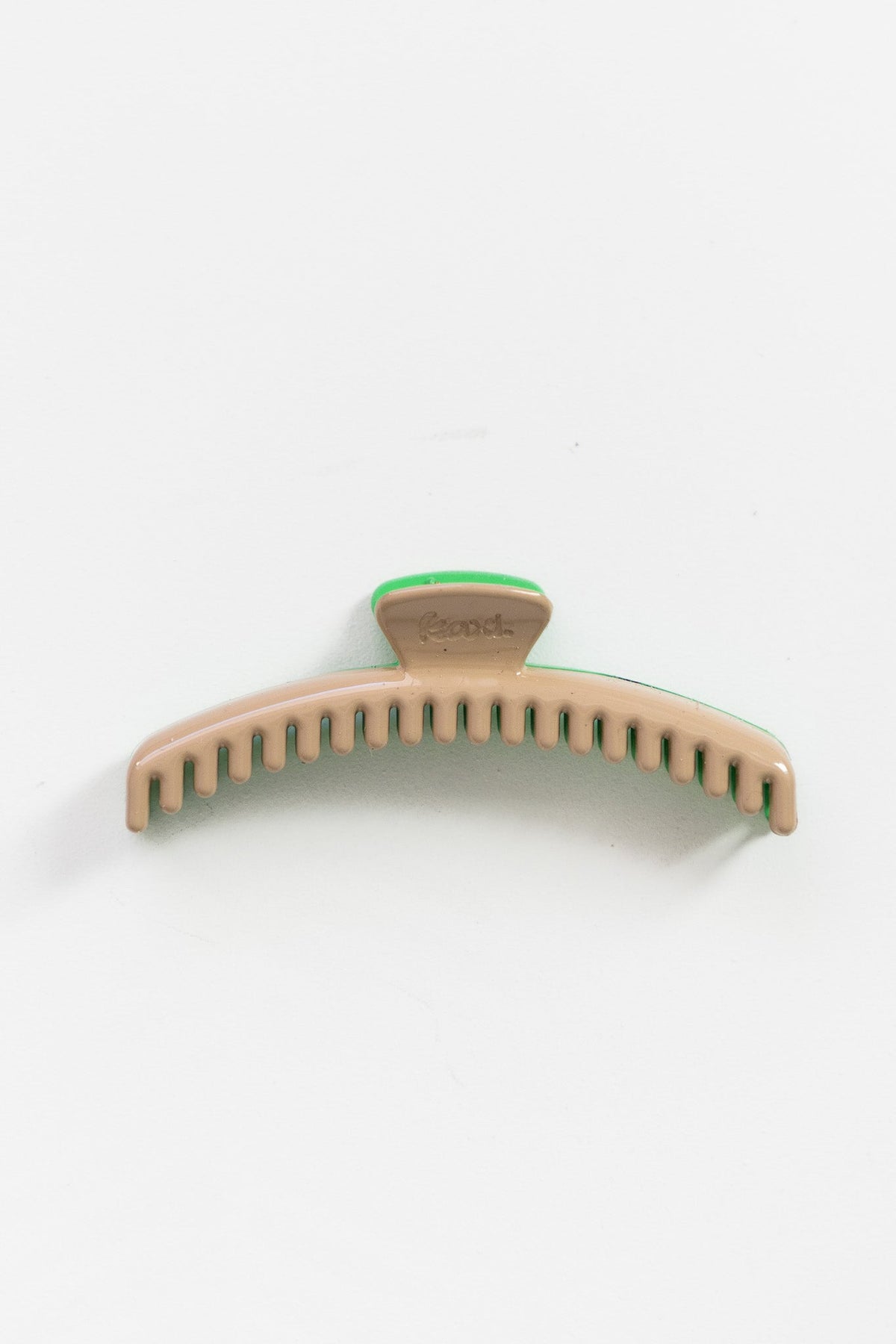 TWO-TONED SHINY MIDI HOLD EVERYTHING CLAW