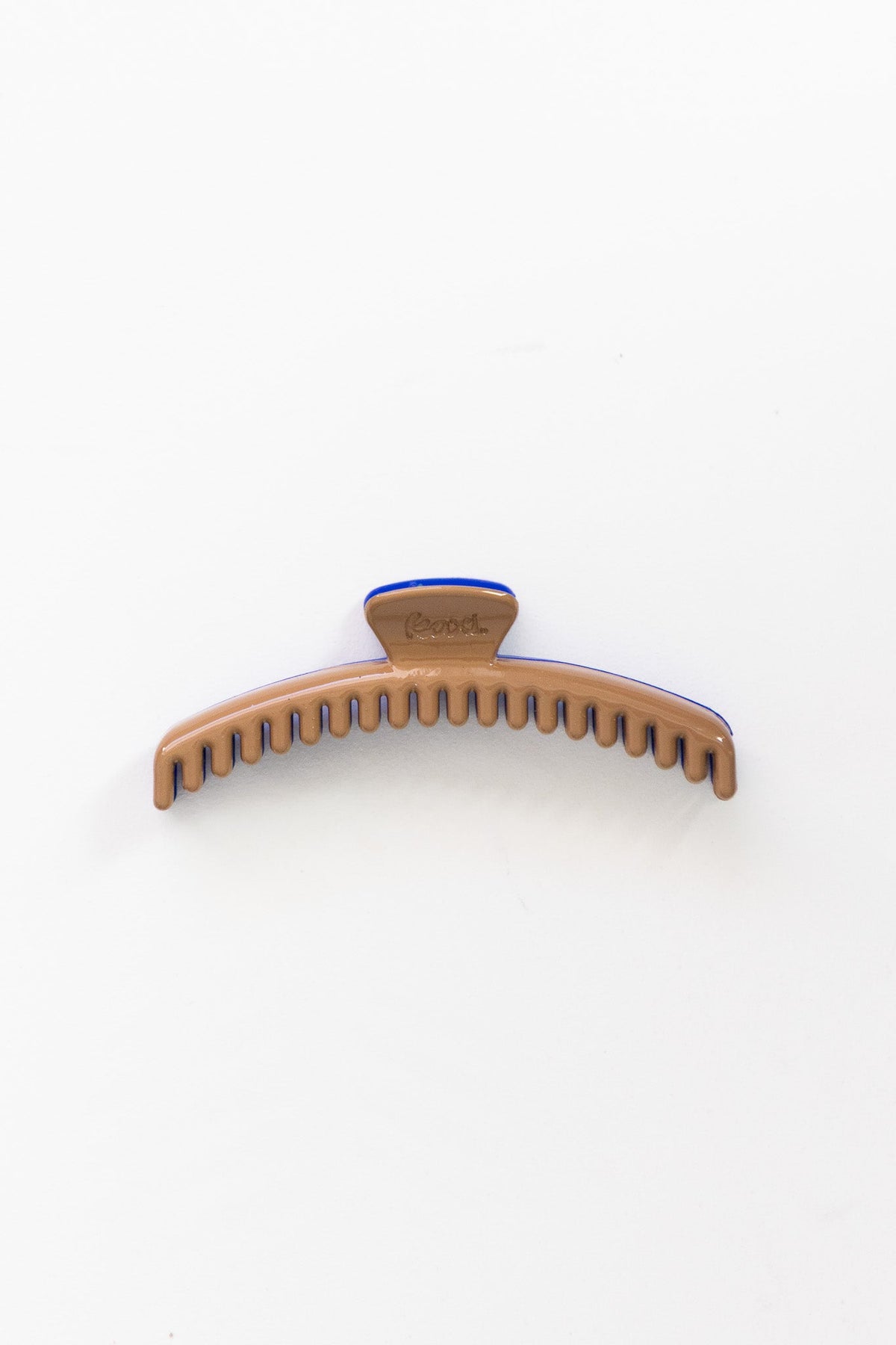 TWO-TONED SHINY MIDI HOLD EVERYTHING CLAW