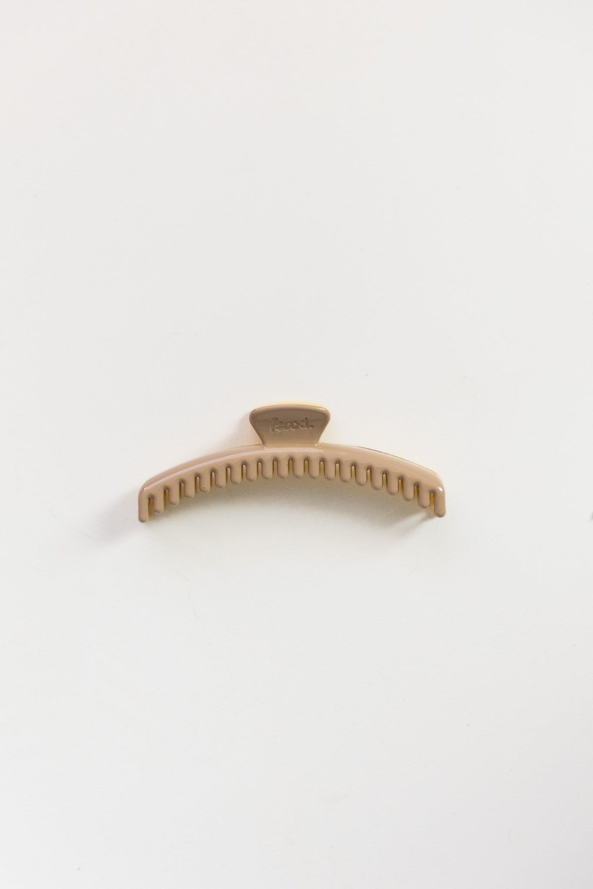 TWO-TONED SHINY MIDI HOLD EVERYTHING CLAW