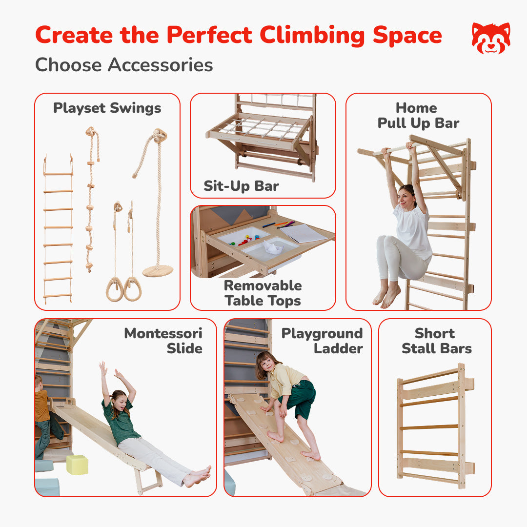 Swedish Ladder Wall Gym