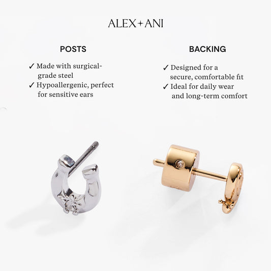 Festive Sparkle Stud Earrings