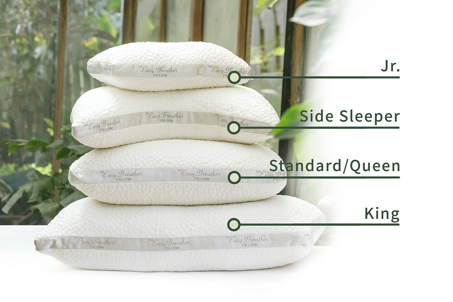 Easy Breather Shredded Foam Pillow-preorder