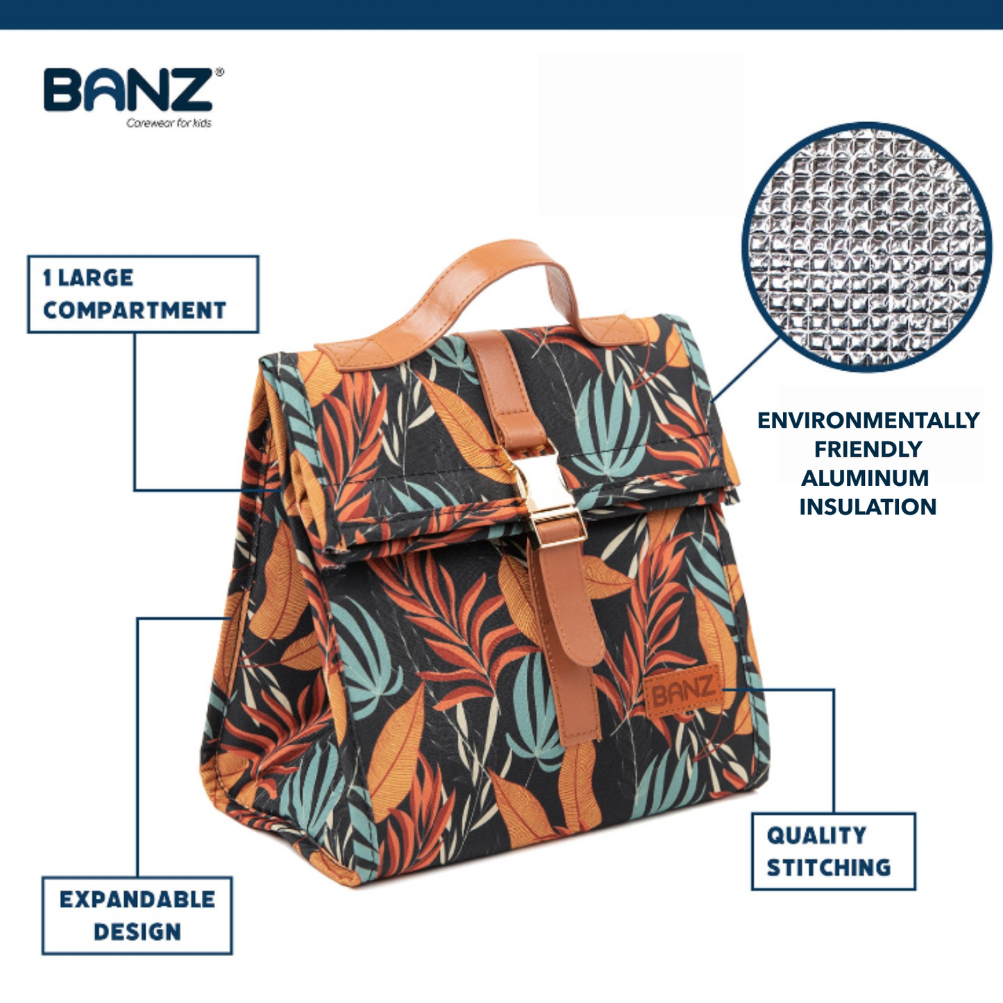 Insulated Lunch Cooler Bag