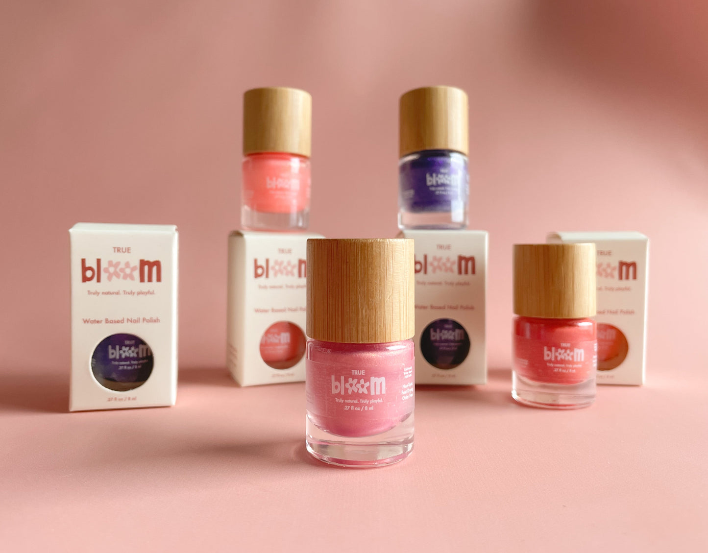 Water Based Nail Polish - Set of 4
