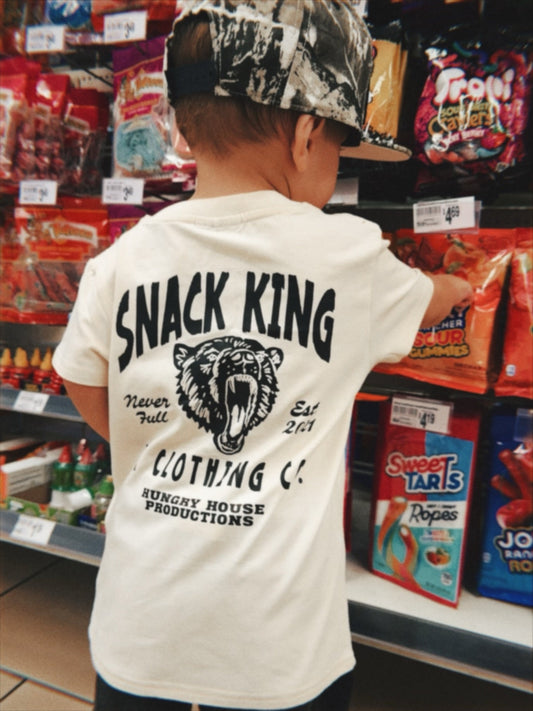 Snack king- AK Graphic tee - made to order