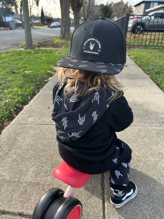 Bolt & Bone Brim Snapback Hat