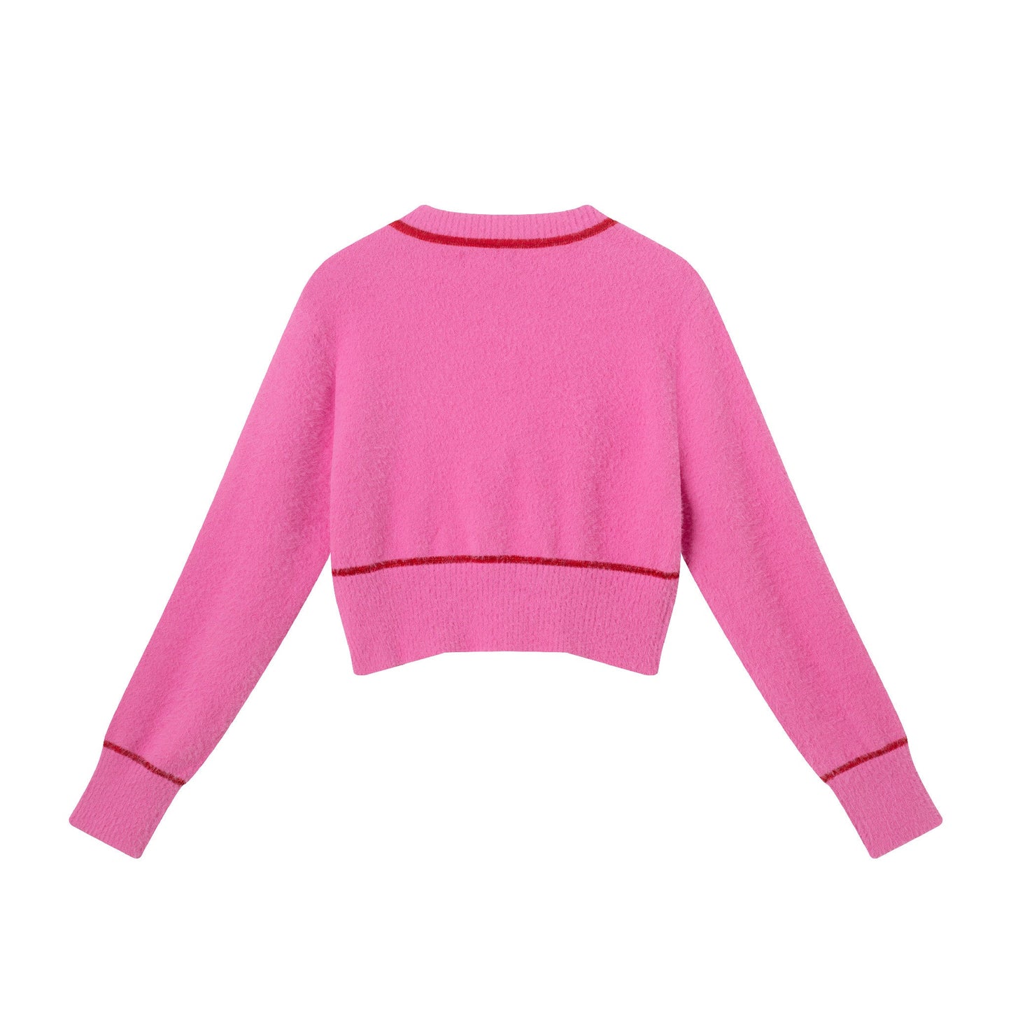 Big Kids Cardigan Sweater with Bow | Pink Eyelash