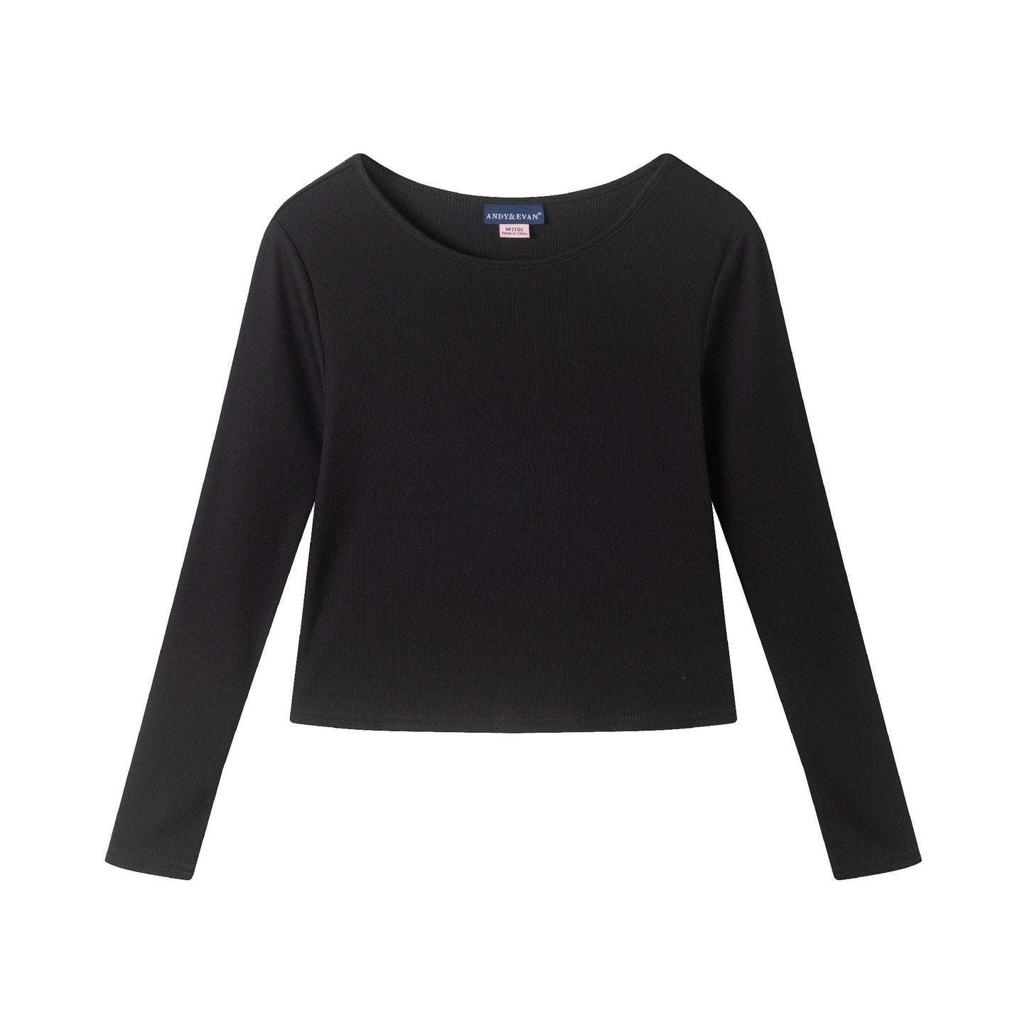 Big Kids Tweed Dress & Rib Tee Set | Textured Twirl