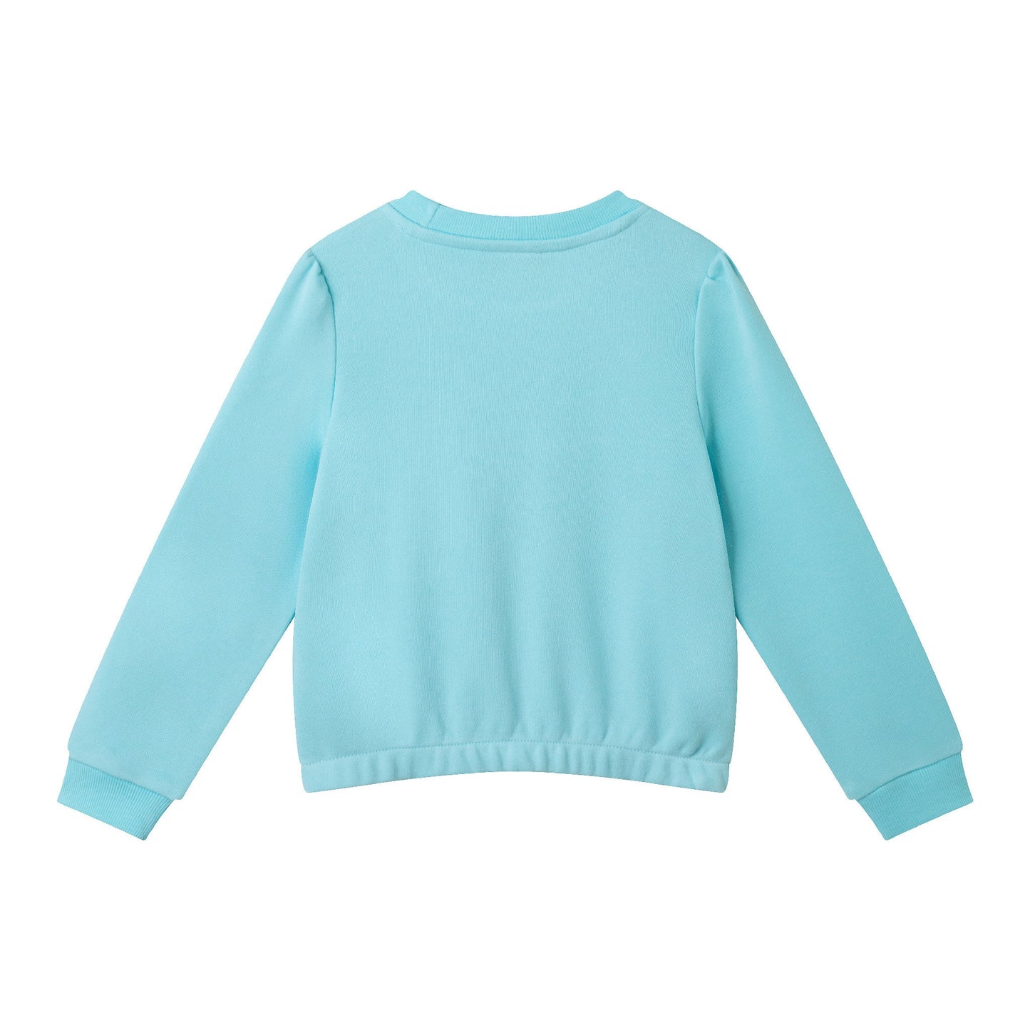 Kids Sweatshirt & Dress Set | Teal Rainbow