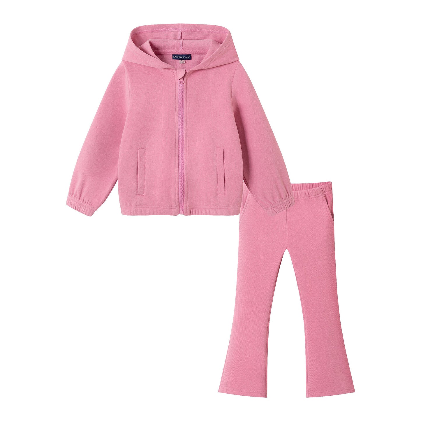 Kids Comfy Hoodie Set | Pink
