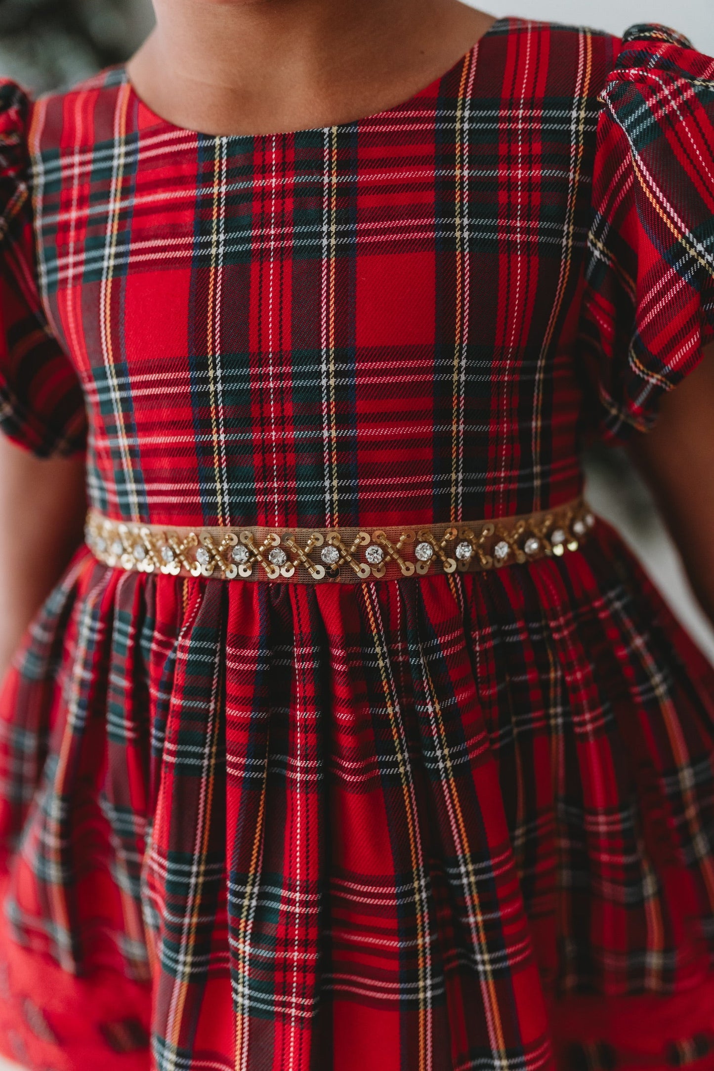 *PREORDER* Christmas Tartan Charlotte Dress