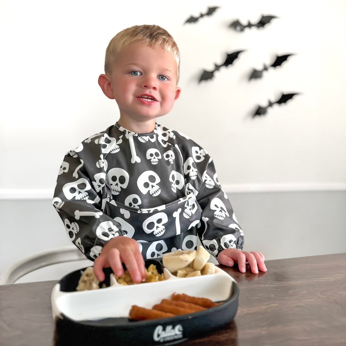 The Grayson Long Sleeve Bib - Skelly