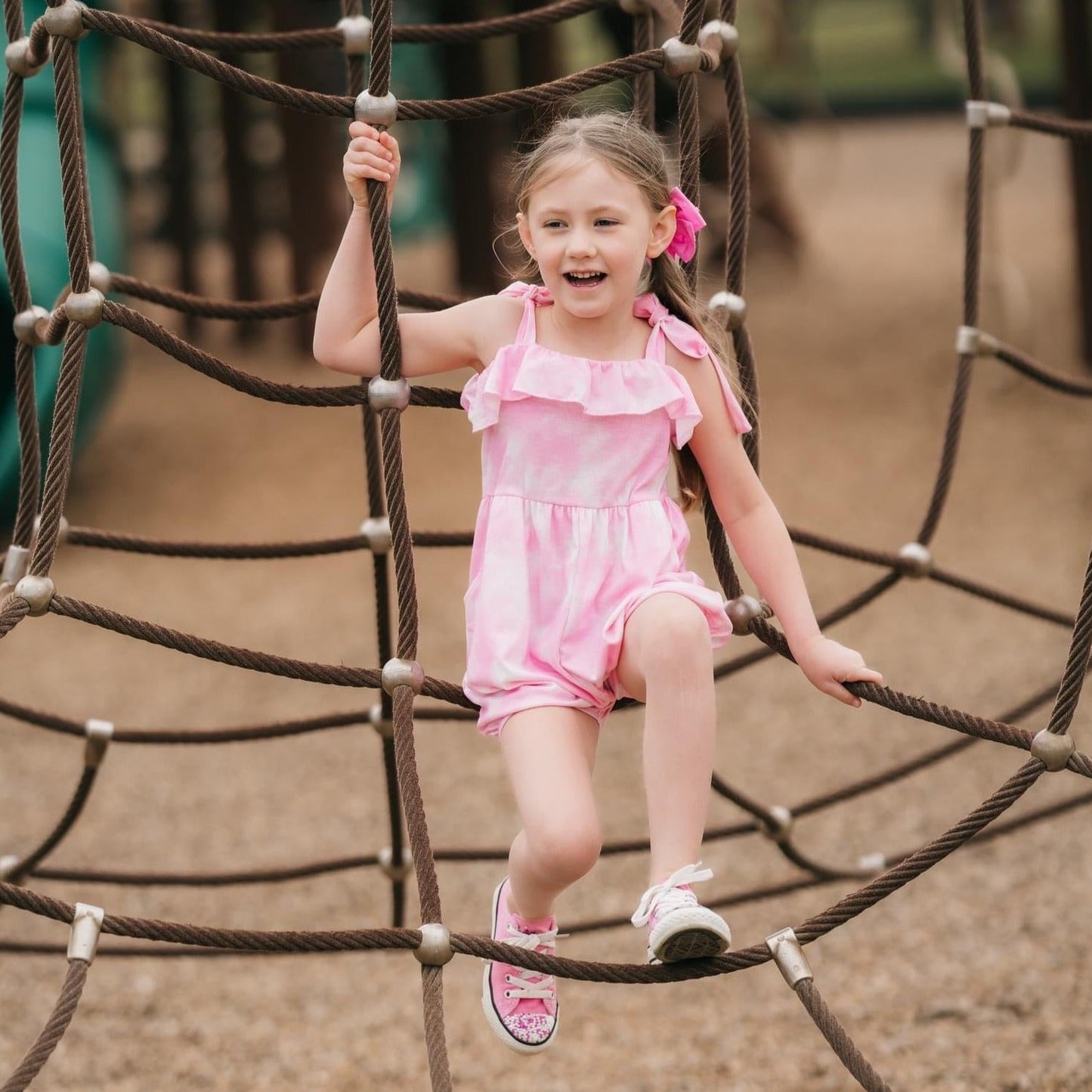 Tie Dye Rompers (pink, blue, lavender)