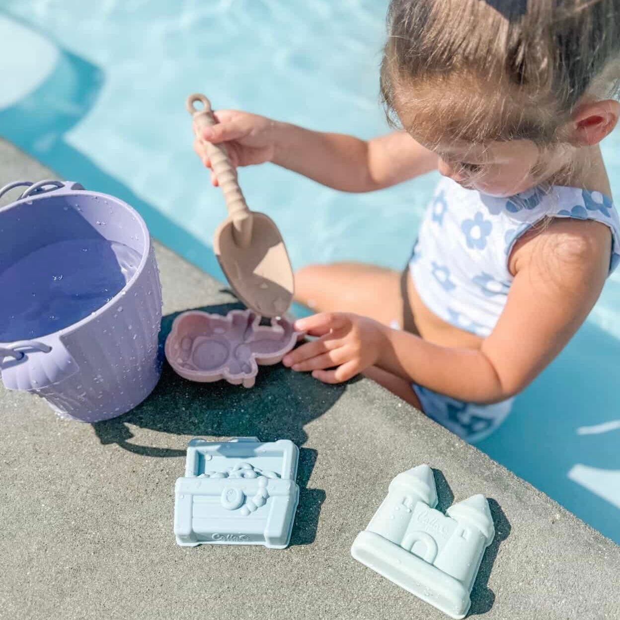 Mermaid's Cove Silicone Beach Toy Set