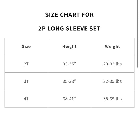 Toy Scribbles 2p Long Sleeve Set