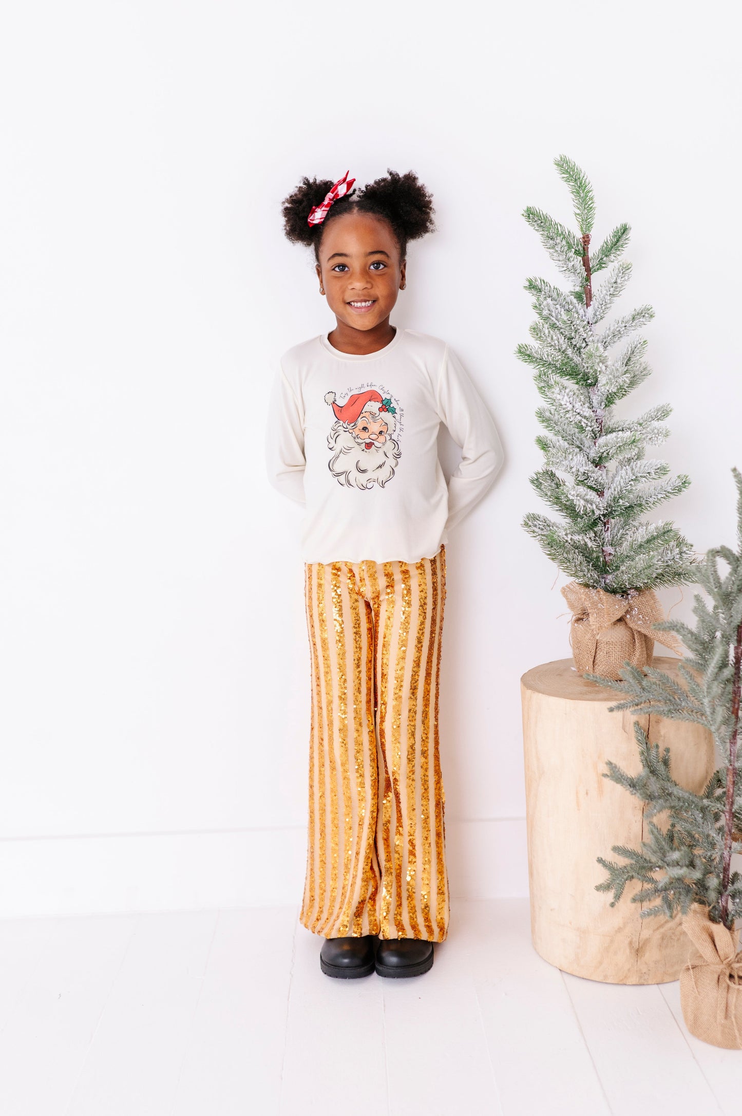 Jolly Santa | Bamboo Long Sleeve Shirt