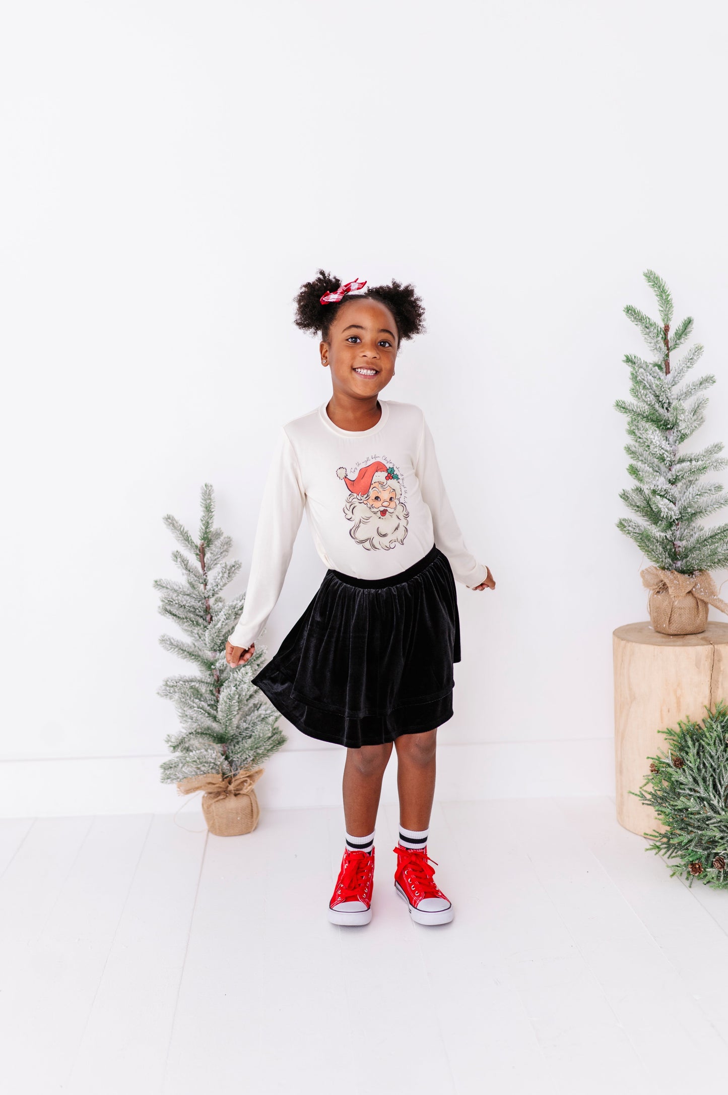 Jolly Santa | Bamboo Long Sleeve Shirt