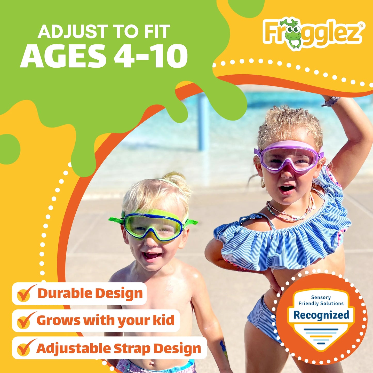 Purple Galaxiez Swim Half Mask ages 4-10