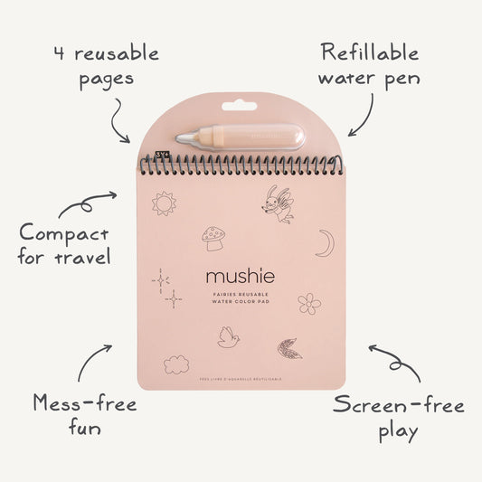Fairies Reusable Water Color Pad