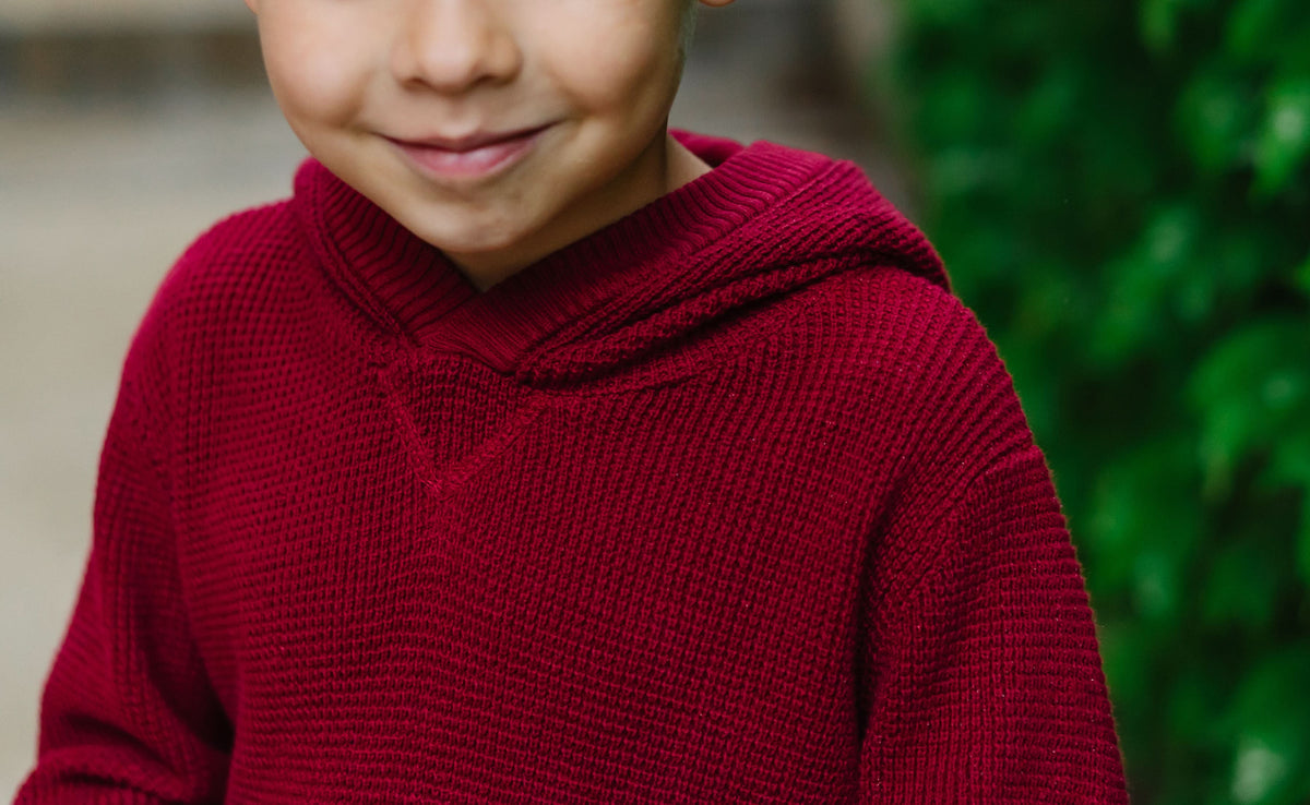 Hooded Pullover Sweater
