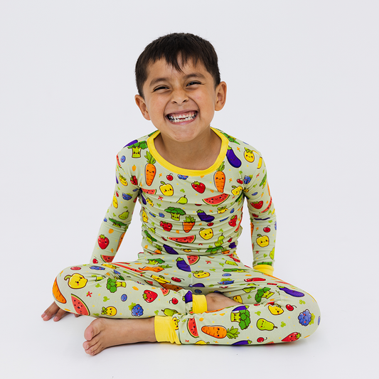 Farm Fresh Long Sleeve Pajamas