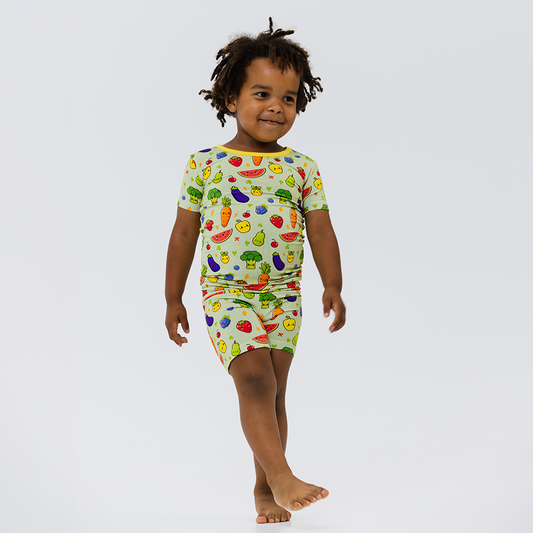 Farm Fresh Short Sleeve Pajamas
