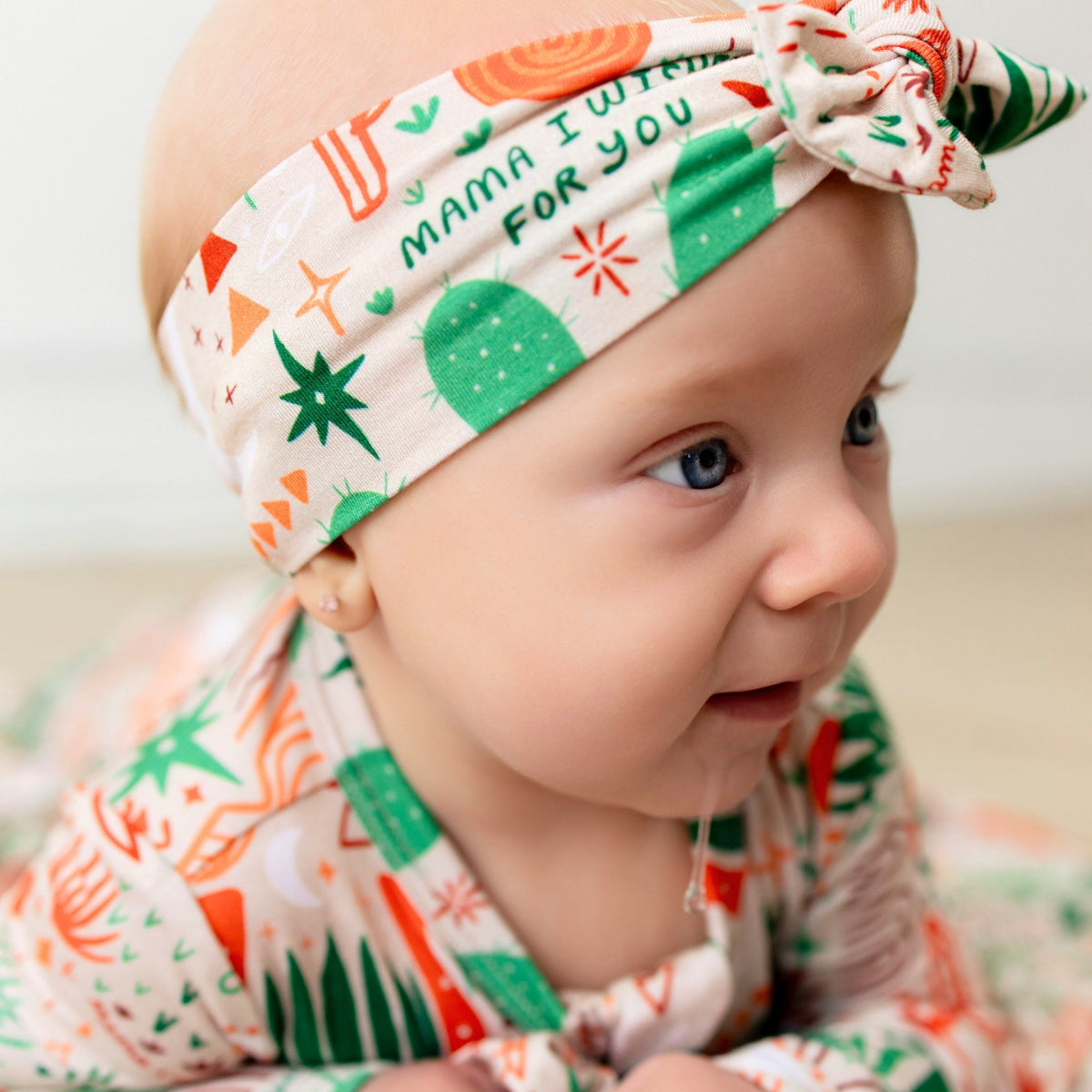 The SoftKnot Bow | Desert Cactus Vibes | "Mama, I Wished for You"