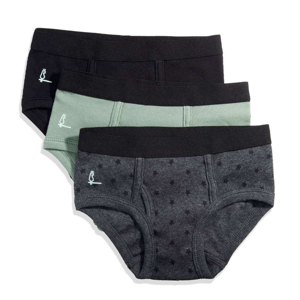 Boys Ribbed Briefs