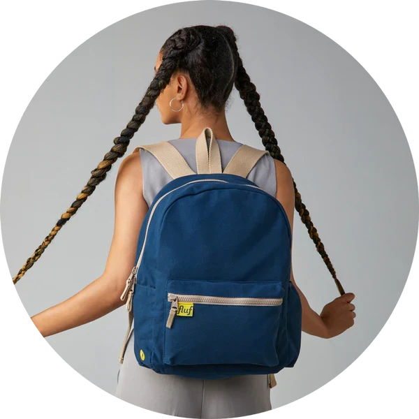 Backpack - Machine Washable ORGANIC Cotton