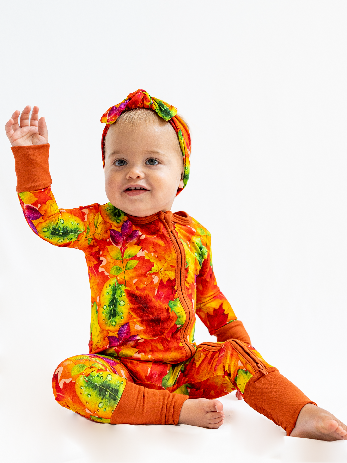Foliage Zip Romper