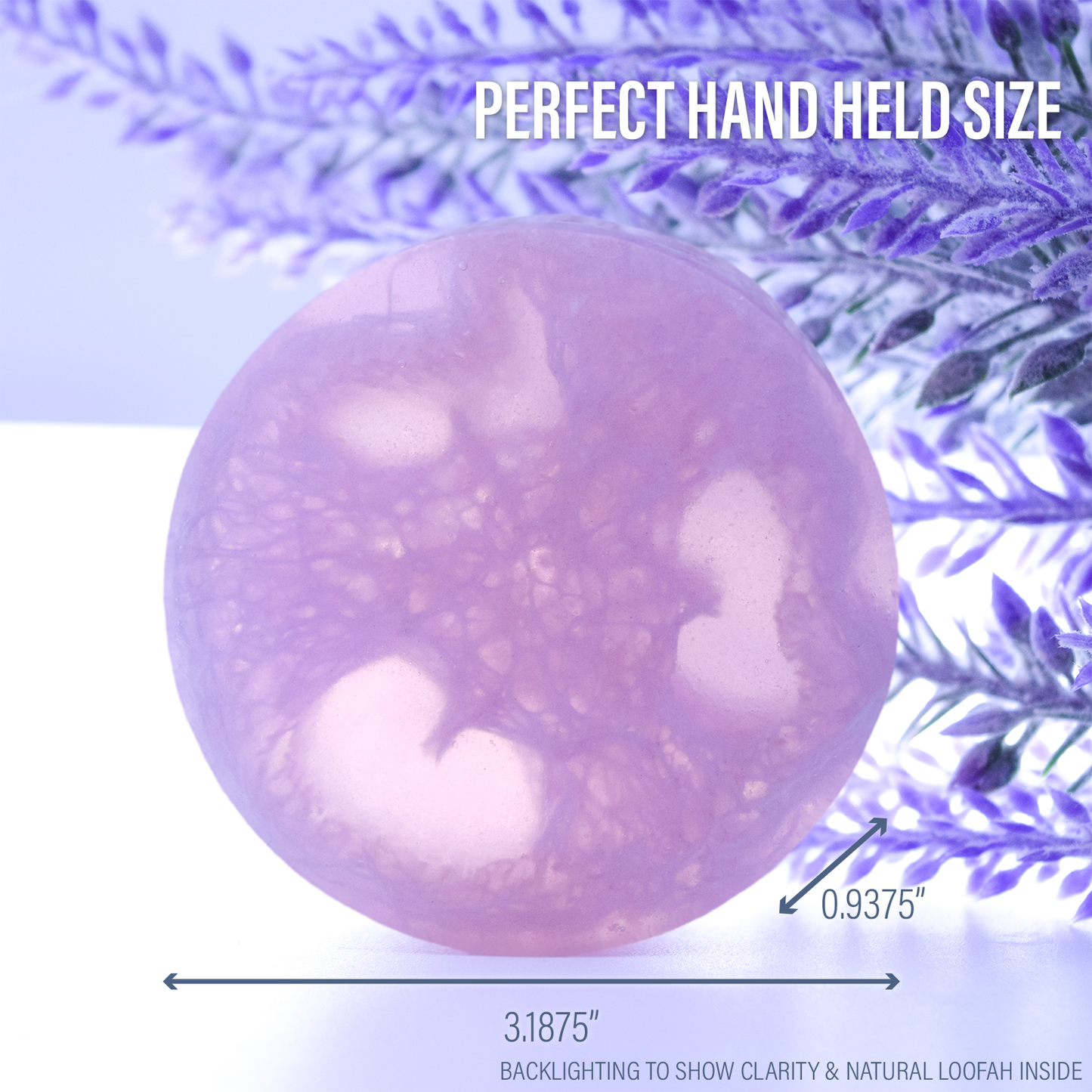 Fresh Lilac Loofah Soap