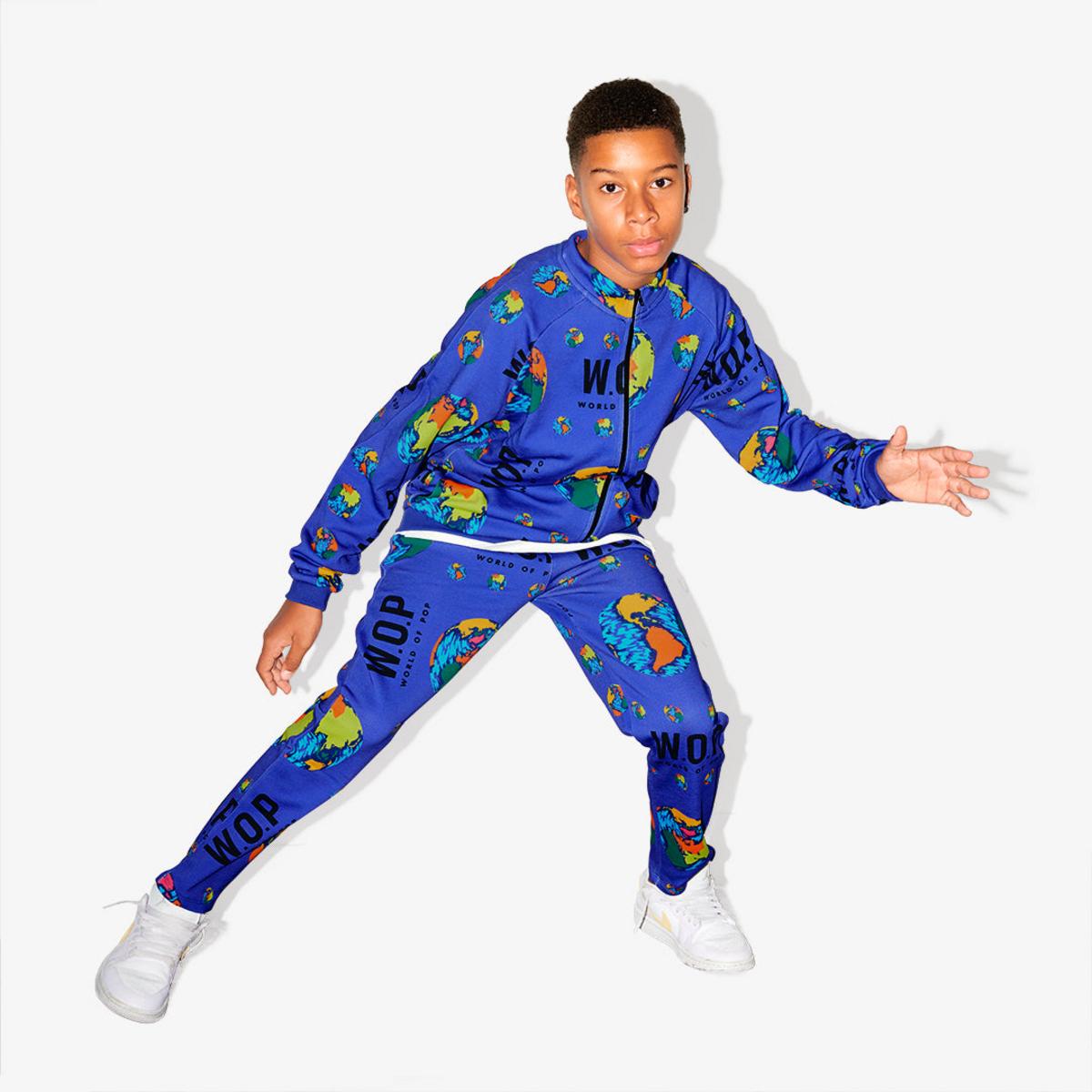 "Planets" printed jacket