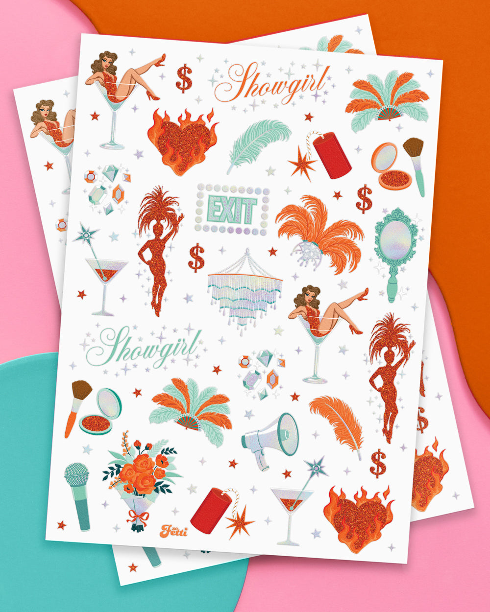 Showgirl Tats - 64 temporary tattoos