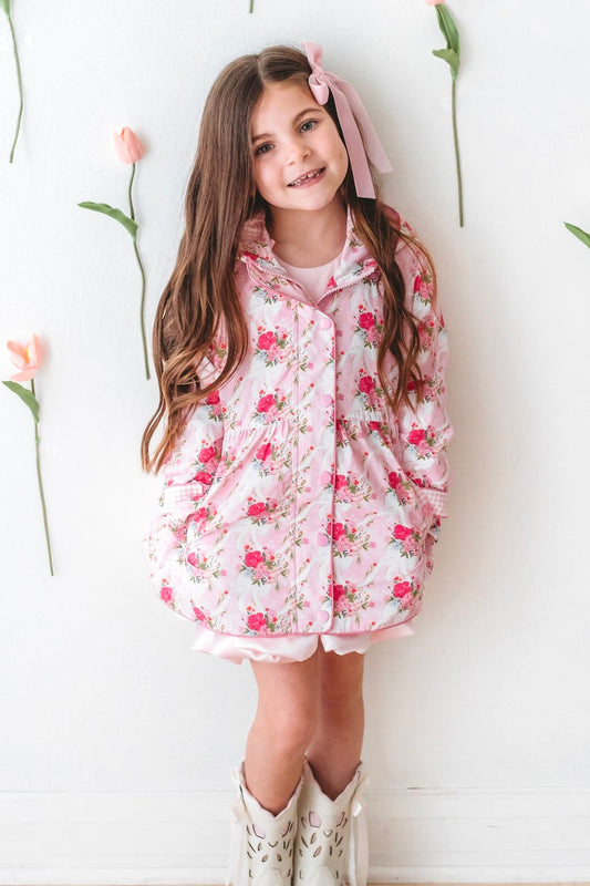 *PREORDER* Floral Finery Raincoat